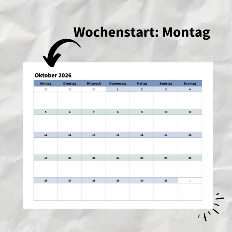 Monatsplaner-zum-Ausdrucken-2026-PDF-Kalender-kostenlos-Download-Wochenstart