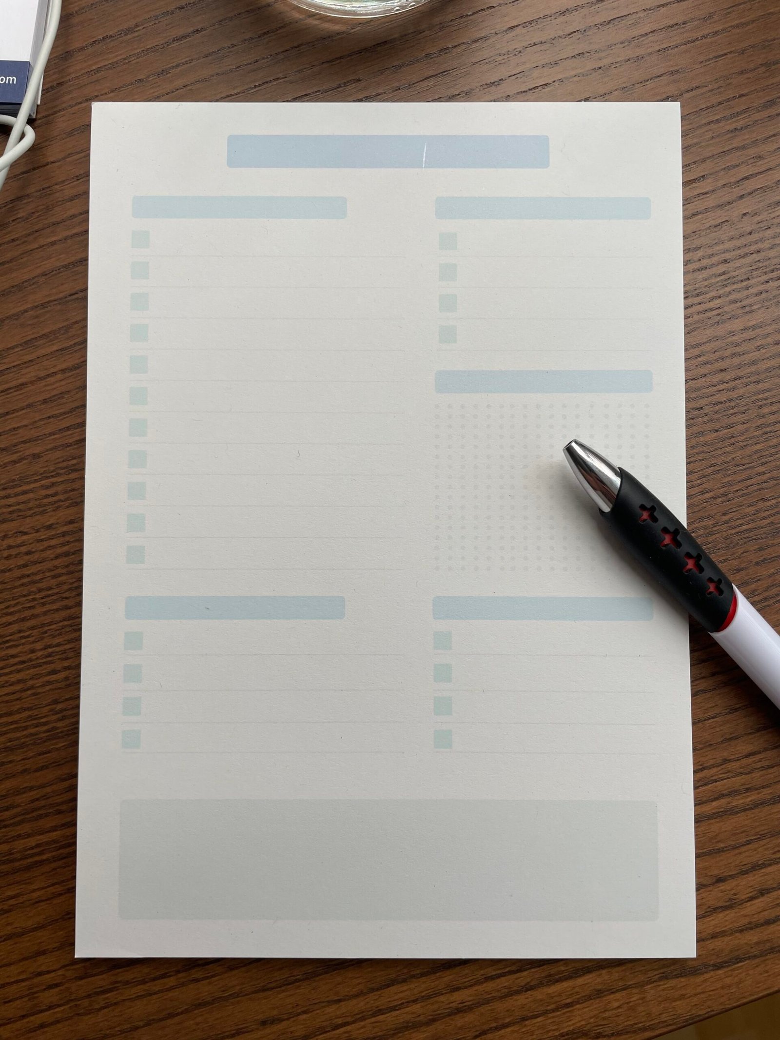 To-do-Liste Block A5 | Schreibblock | 50 Blatt