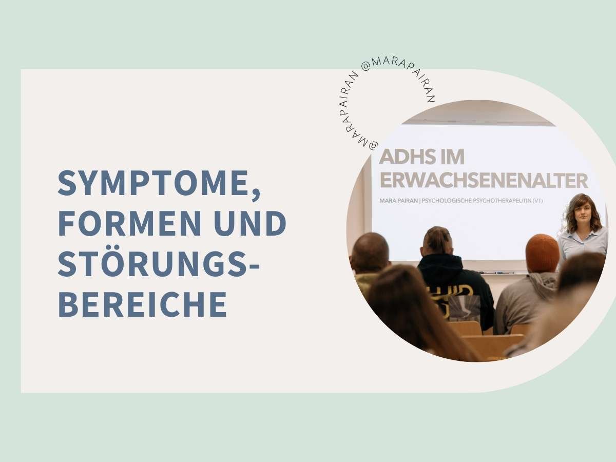 ADHS-Symptome, Formen und Störungsberichte von ADHS im Erwachsenenalter