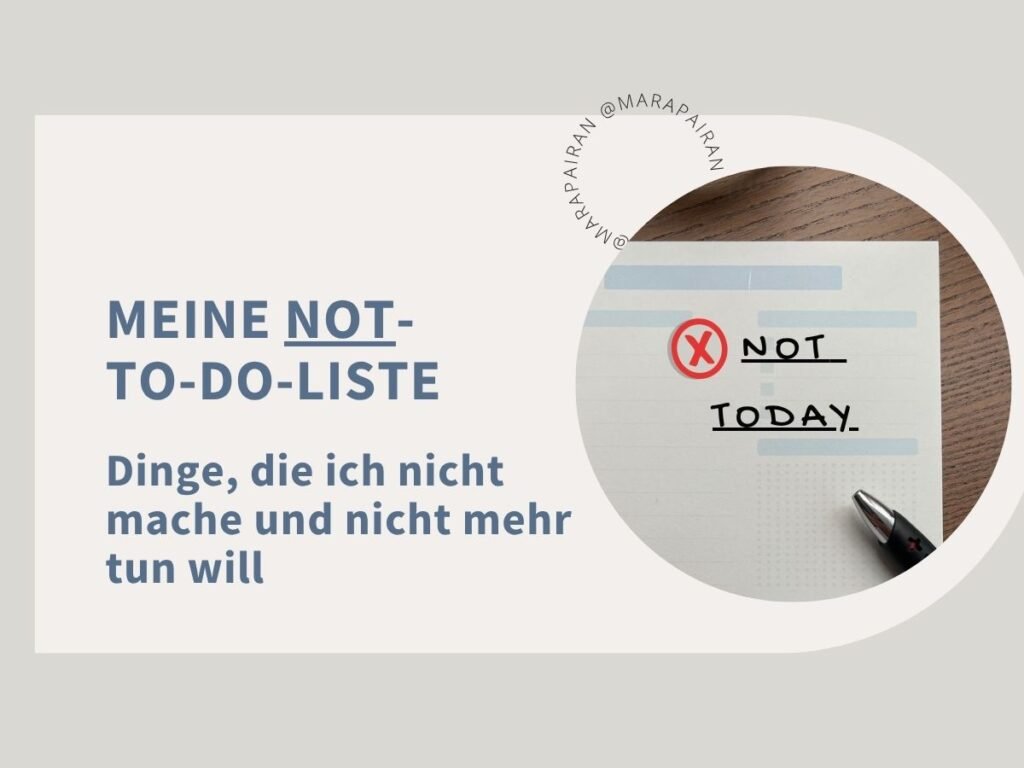 Meine Not-to-do-Liste
<span class="bsf-rt-reading-time"><span class="bsf-rt-display-label" prefix="Geschätzte Lesezeit:"></span> <span class="bsf-rt-display-time" reading_time="2"></span> <span class="bsf-rt-display-postfix" postfix="Min."></span></span><!-- .bsf-rt-reading-time -->